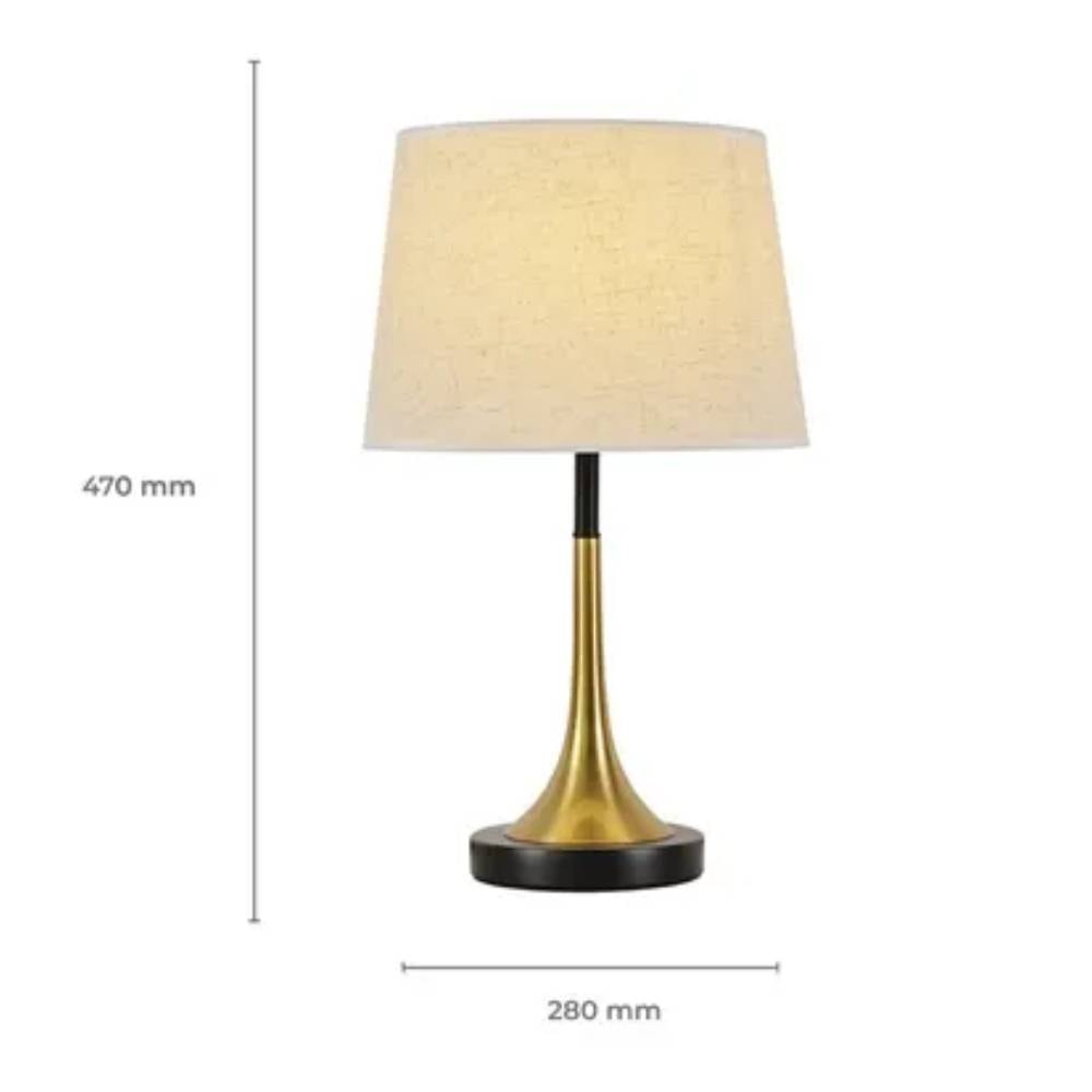 Luminária de Mesa Abajur Nitrolux Slim E27X1 - 5997