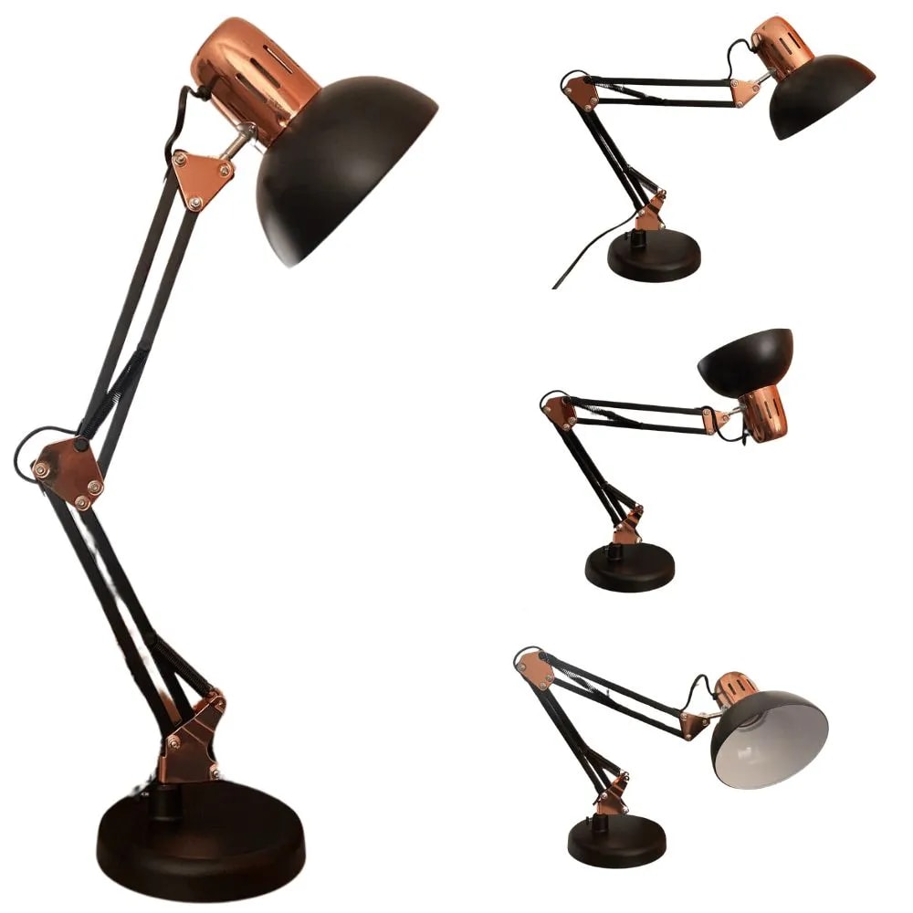 Luminária de Mesa GMH Desk Deluxe Preto