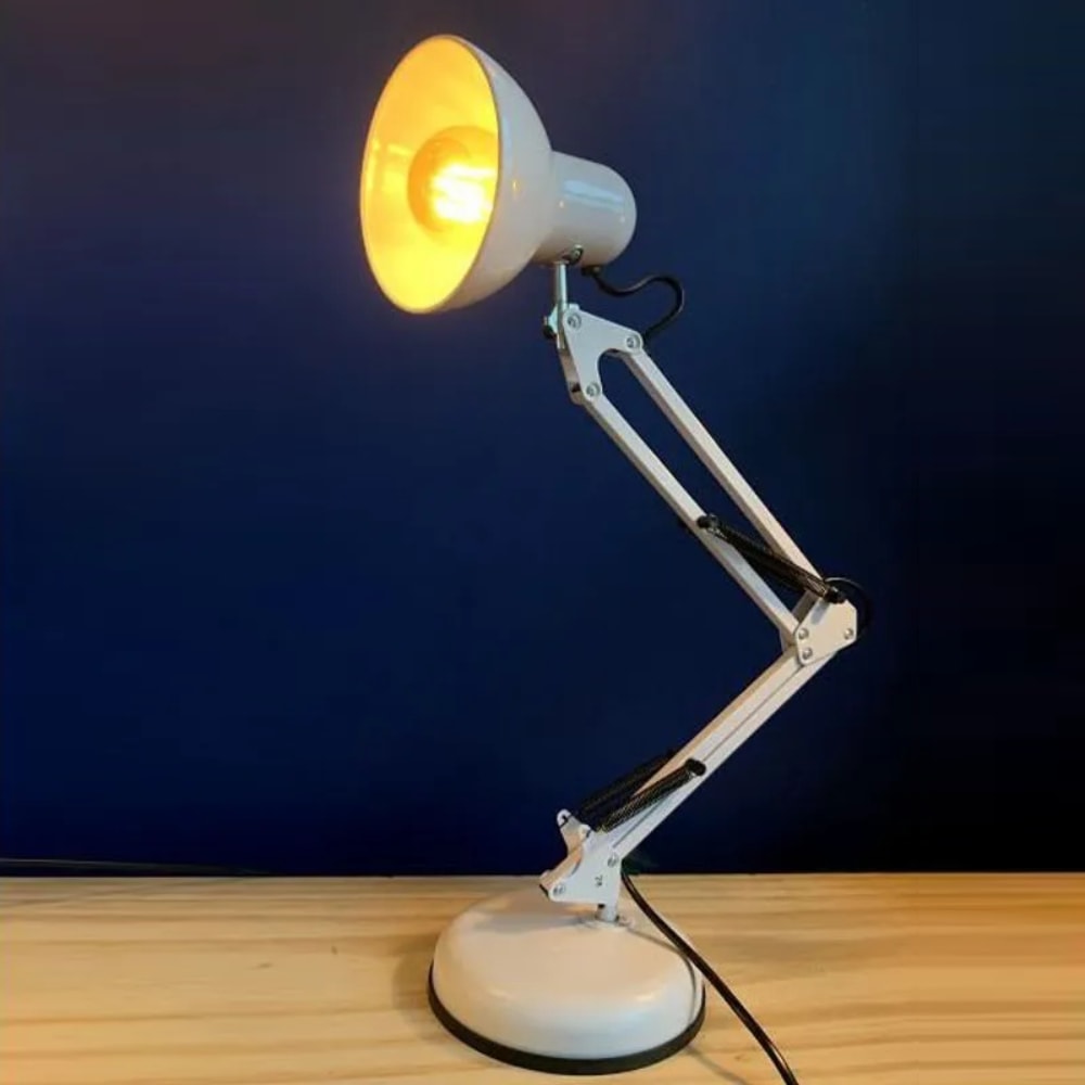Luminária de Mesa GMH Desk E27 Branca