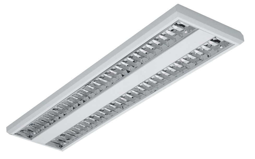 Luminária de Sobrepor Tubular LED e Fluorescentes INTRAL 2x28 - DS-500