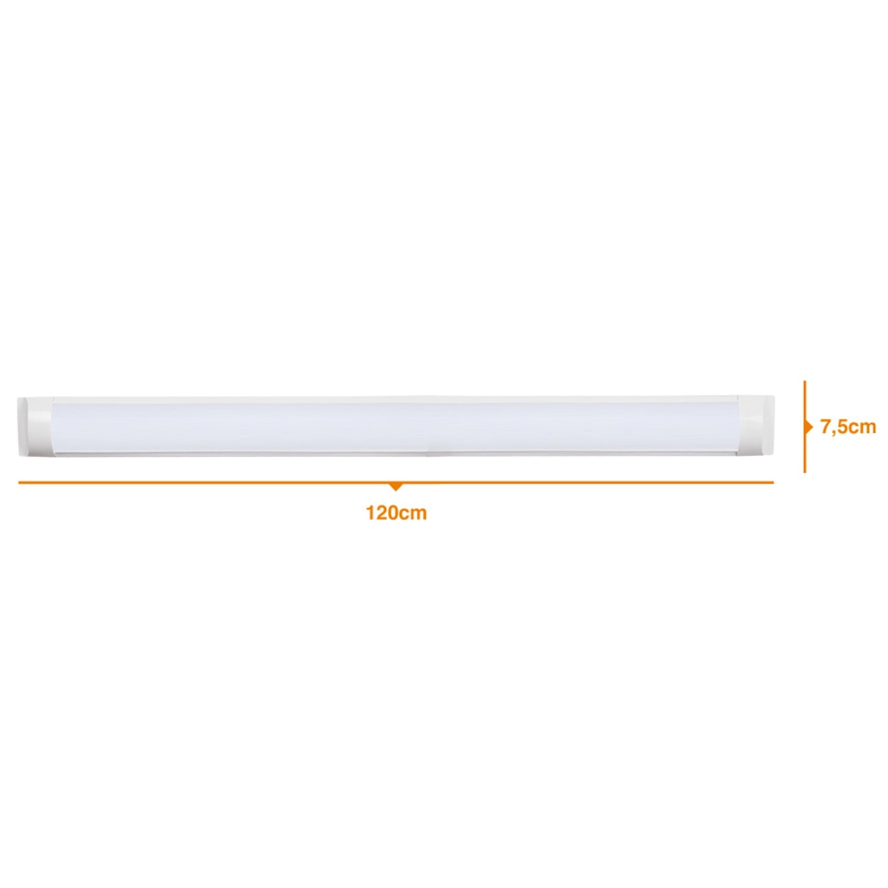 Luminária de Teto LED Bronzearte Linea 36W 6400K Branca - LLD36WC1V2