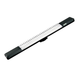 Luminária de Teto LED Taschibra Lumifácil 2x9,9W 6500K Preta - 04010029-02