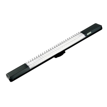 Luminária de Teto LED Taschibra Lumifácil 2x9,9W 6500K Preta - 04010029-02