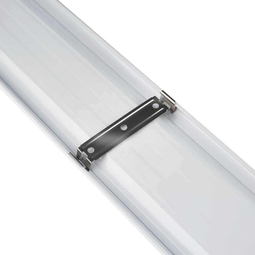 Luminária de Teto Sobrepor LLUMM Linea Slim 18W 6000K Bivolt Branco - LLDUS18W6KBC