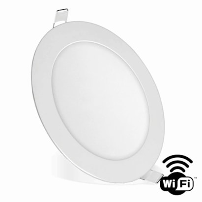Luminária Embutir Elgin Inteligente Redonda 18W 3000K - 6000K - 48D18WERWIFI