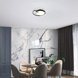 Luminária LED de Sobrepor Nitrolux Eclipse 44w - 6052