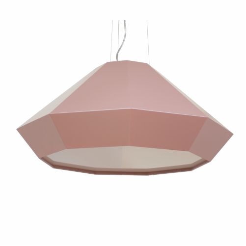 Luminária Pendente Accord Diamante 22x50cm Bronze - 1224