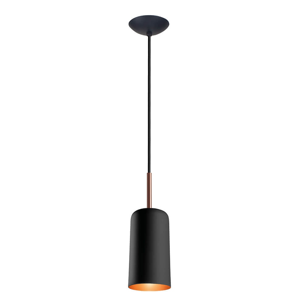 Luminária Pendente Bilboque RGA 16x13 Preto - 1923PTFCB