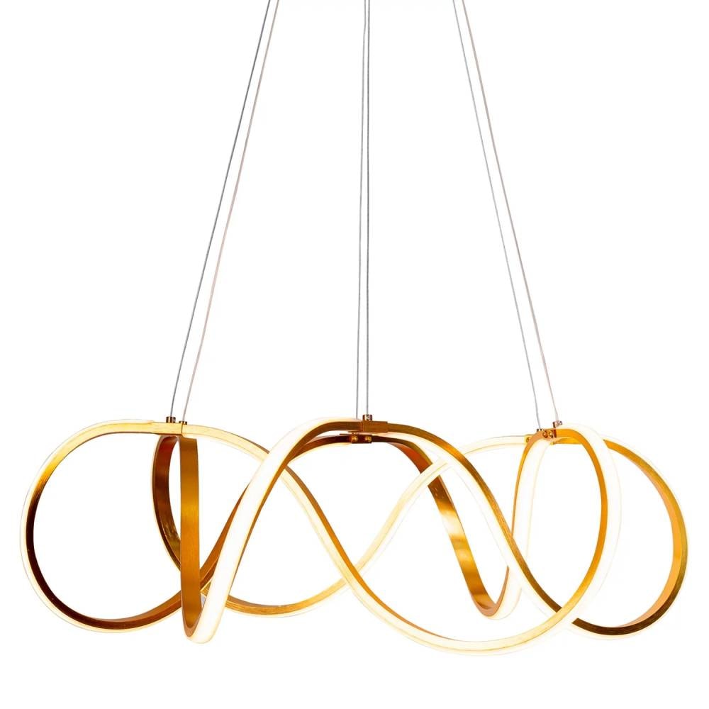 Luminária Pendente Bronzearte Space Countour Plus - SPC50W3K600D