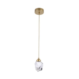 Luminária Pendente Cinderella com Cabo 2 metros 5W 3000K Dourado - CD2020102/1PEQ