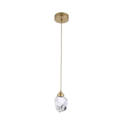 Luminária Pendente Cinderella com Cabo 2 metros 5W 3000K Dourado - CD2020102/1PEQ