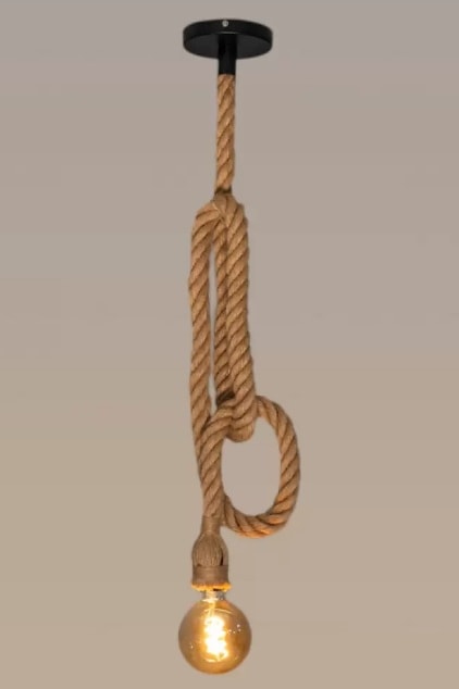 Luminária Pendente CTB Corda BP-C1 E27 - 19353