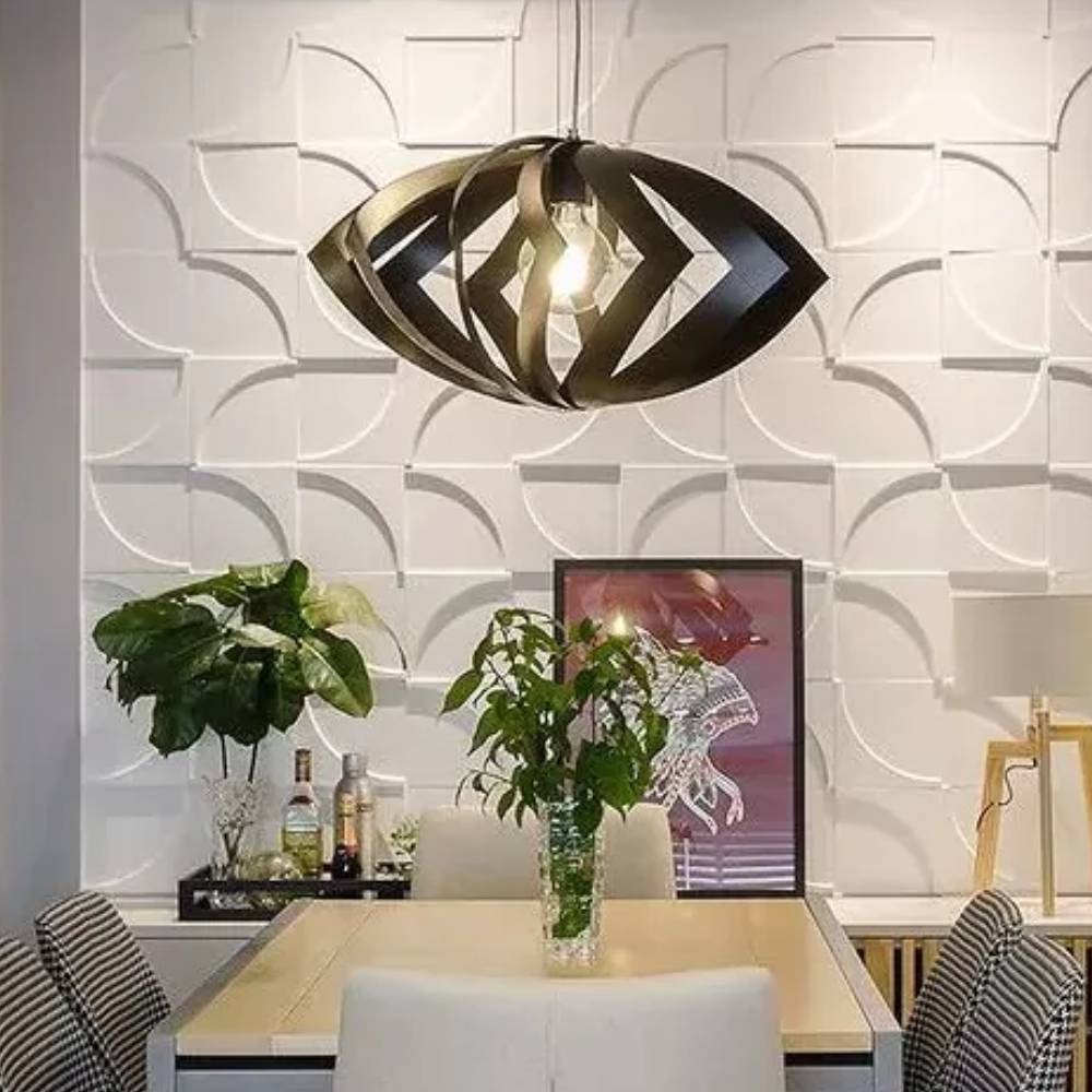 Luminária Pendente Fox 37x65cm Imbuia - 890