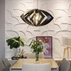 Luminária Pendente Fox 37x65cm Imbuia - 890