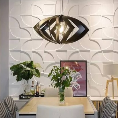 Luminária Pendente Fox 37x65cm Imbuia - 890