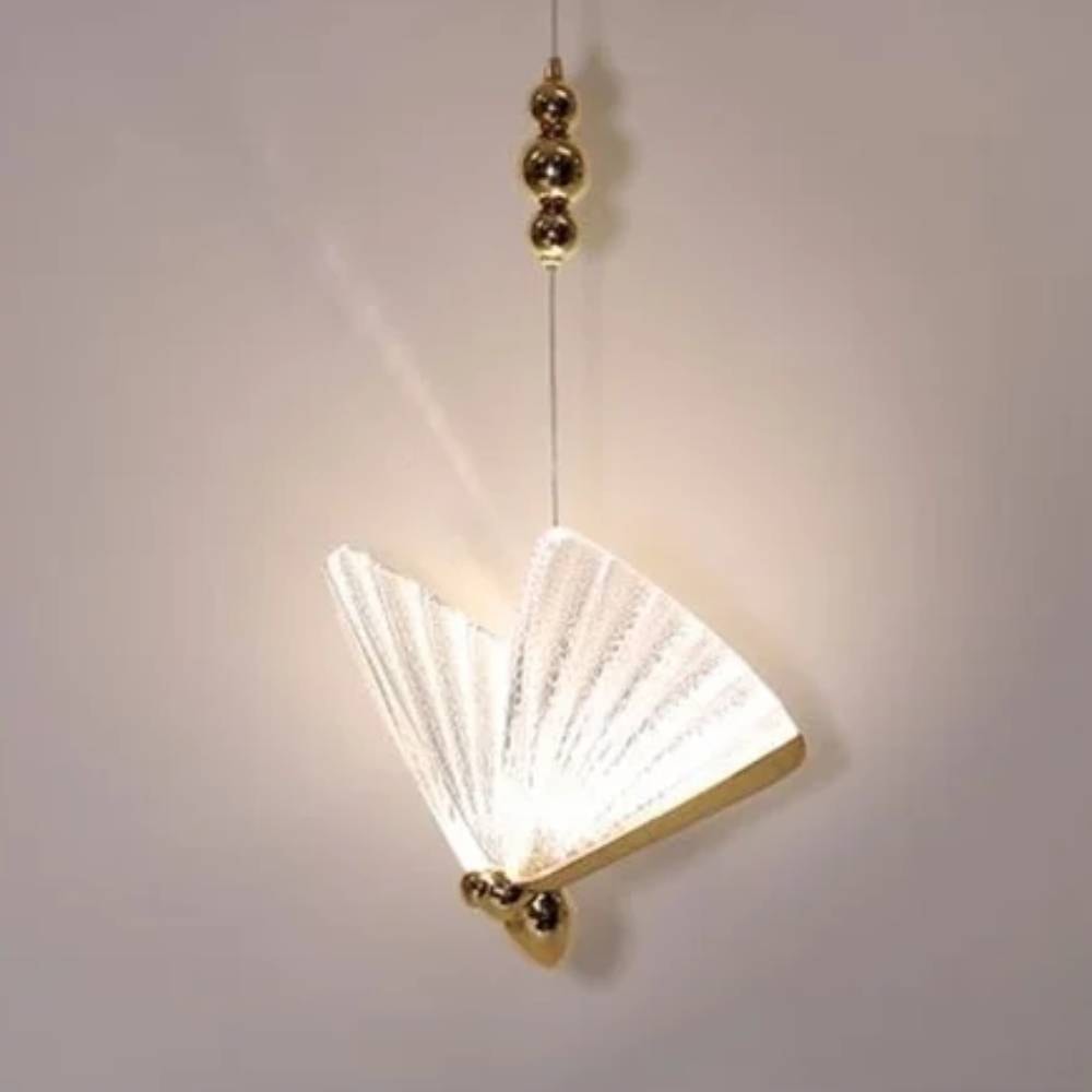 Luminária Pendente GMH Wing 5W 3000K Gold - P-WING-GOLD