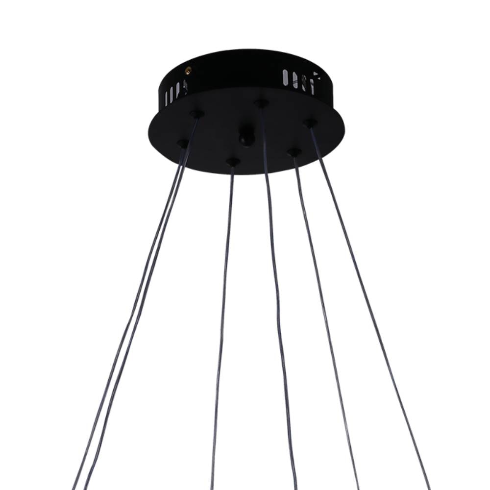 Luminária Pendente LLUMM Space Countour Preto 40479 - SPC50W3K600DPT