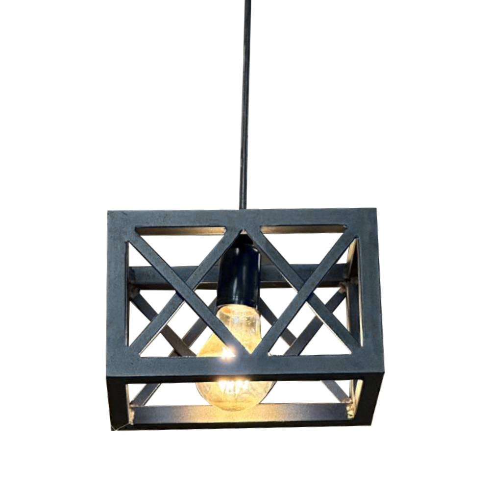 Luminária Pendente Metallo 1810 Preto - 0001227