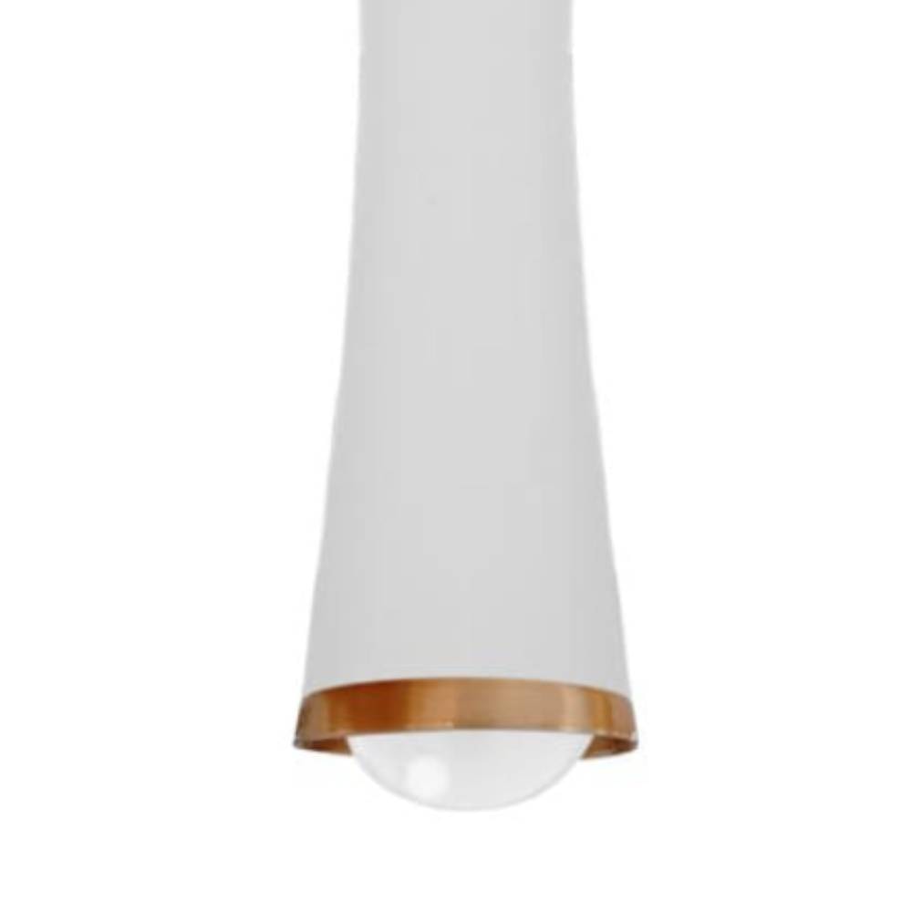 Luminária Pendente Nobre Montreal Luxo 30,5x7cm Fendi - 11061T