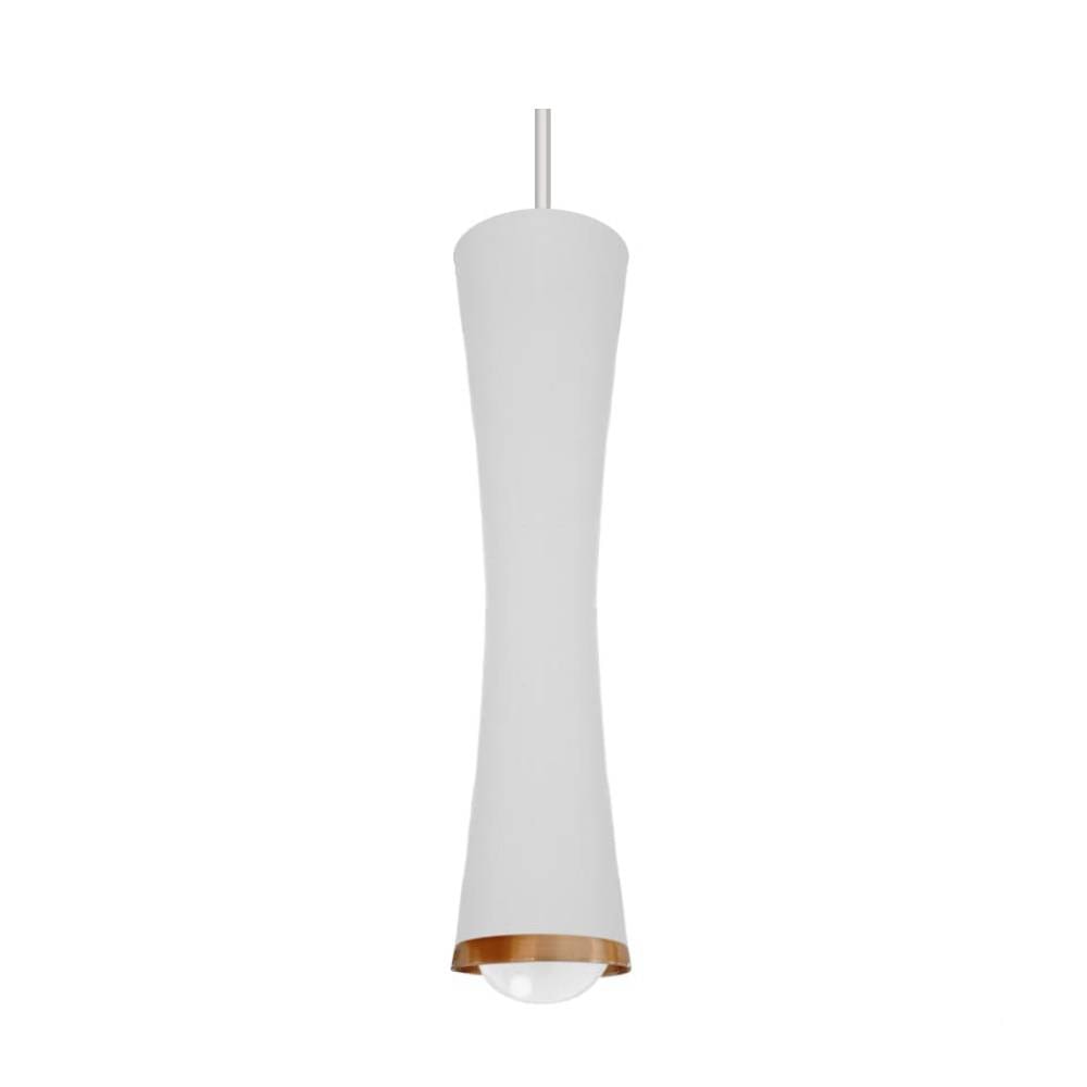 Luminária Pendente Nobre Montreal Luxo 30,5x7cm Fendi - 11061T
