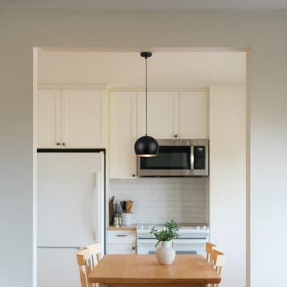 Luminária Pendente Nobre Roma 12X12 Preto/Branco - 9353