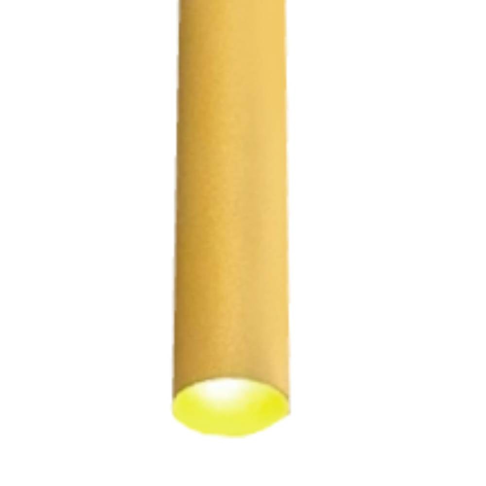Luminária Pendente Nobre Turim 50cm 3,8x3,6cm Dourado - 10085