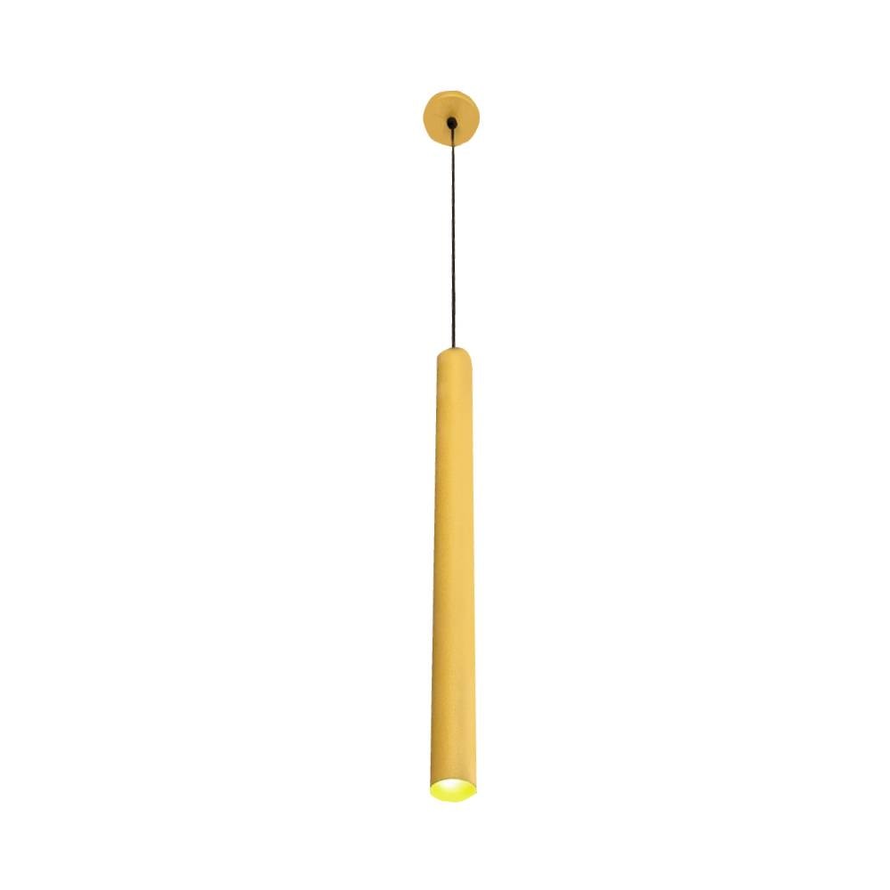 Luminária Pendente Nobre Turim 50cm 3,8x3,6cm Dourado - 10085