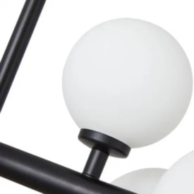 Luminária Pendente Nordecor Dornan 16xG9 10cm Preto - 2423