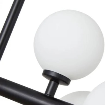 Luminária Pendente Nordecor Dornan 16xG9 10cm Preto - 2423