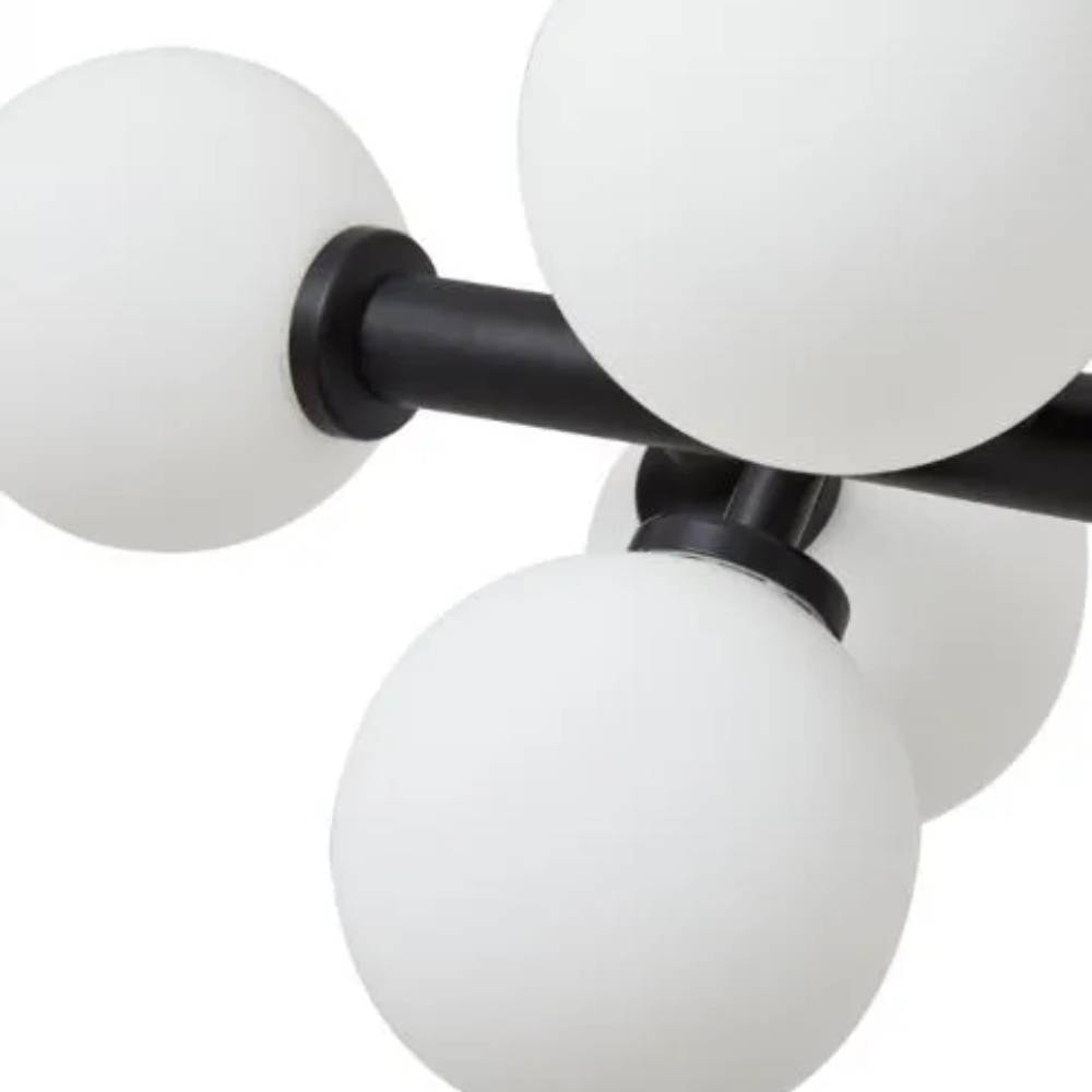 Luminária Pendente Nordecor Dornan 16xG9 10cm Preto - 2423