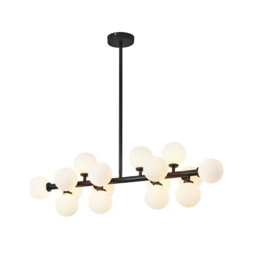 Luminária Pendente Nordecor Dornan 16xG9 10cm Preto - 2423