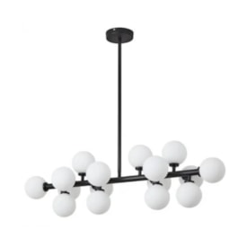 Luminária Pendente Nordecor Dornan 16xG9 10cm Preto - 2423