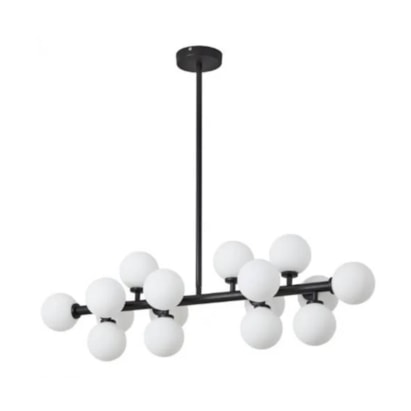 Luminária Pendente Nordecor Dornan 16xG9 10cm Preto - 2423
