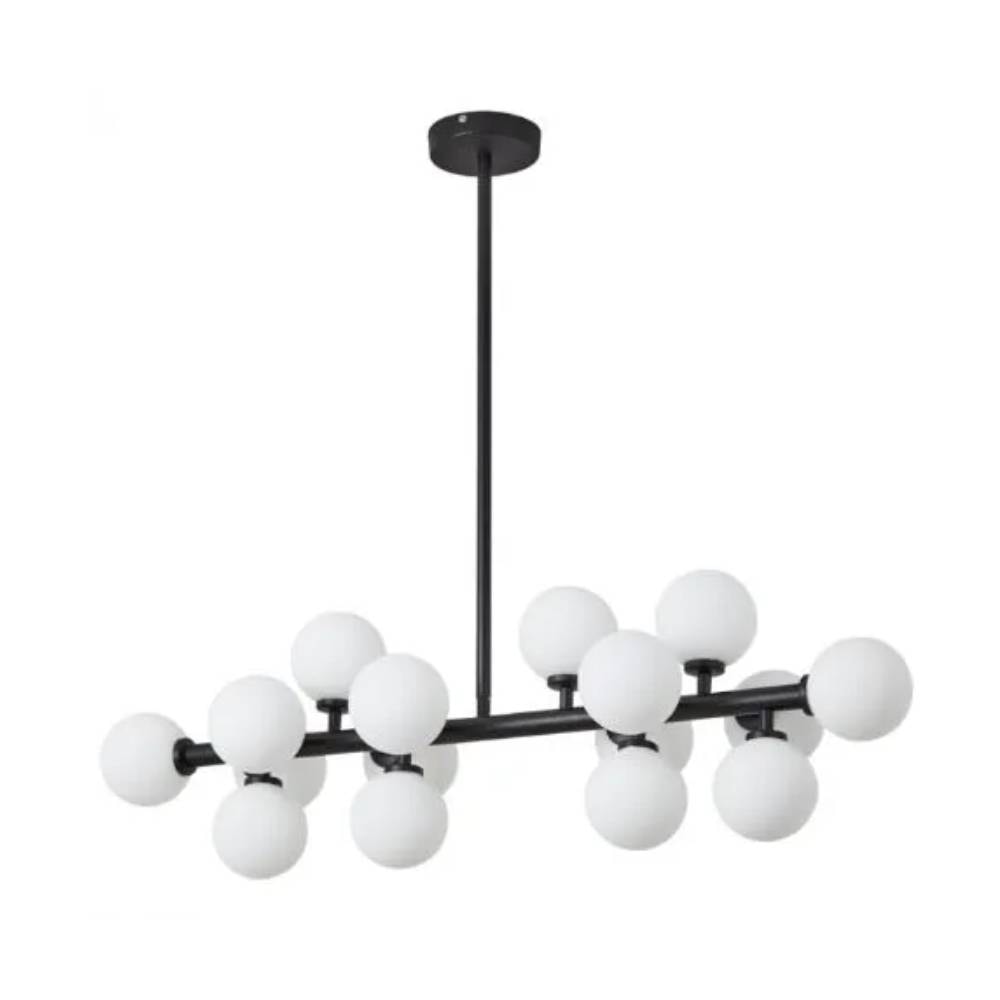 Luminária Pendente Nordecor Dornan 16xG9 10cm Preto - 2423