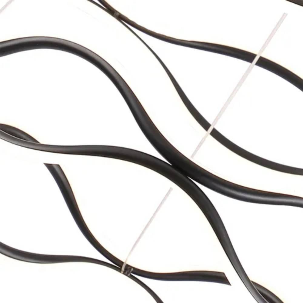 Luminária Pendente Nordecor Tamis Led 2Mod 115W 3000k Preto - 2375