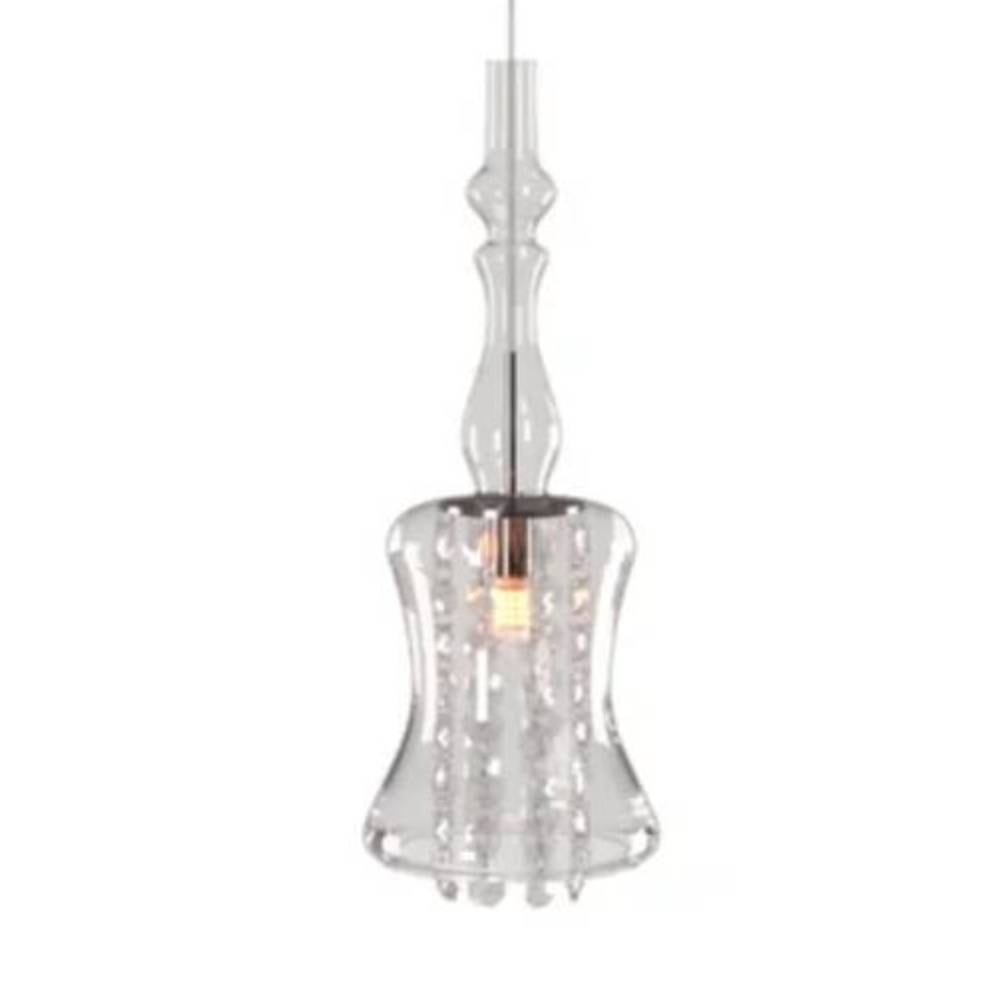 Luminária Pendente Orluce Chille 1xG9 Transparente - OR1493