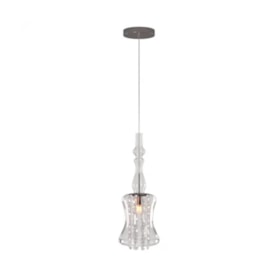 Luminária Pendente Orluce Chille 1xG9 Transparente - OR1493