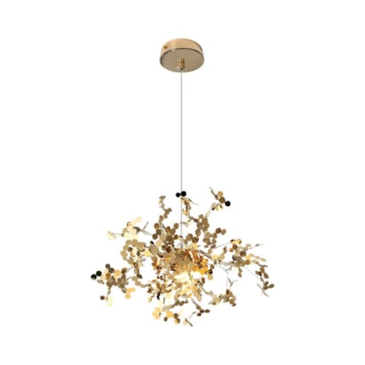 Luminária Pendente Orluce Fiama 3xG9 250V Dourado - OR1998