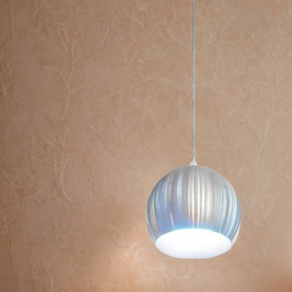Luminária Pendente RGA Ball 1L Escovado - 1226