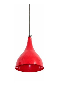 Luminária Pendente RGA Teat 1L Vermelha - 1228