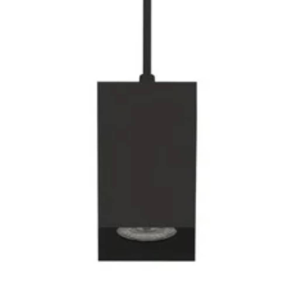 Luminária Pendente Save Energy Tower Quadrado 72x72cm Preto - 100008520