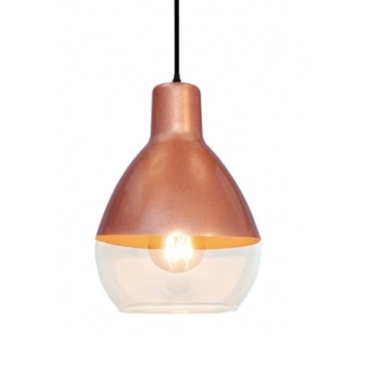 Luminária Pendente Taschibra Baloon E27 Cobre - 0211013033