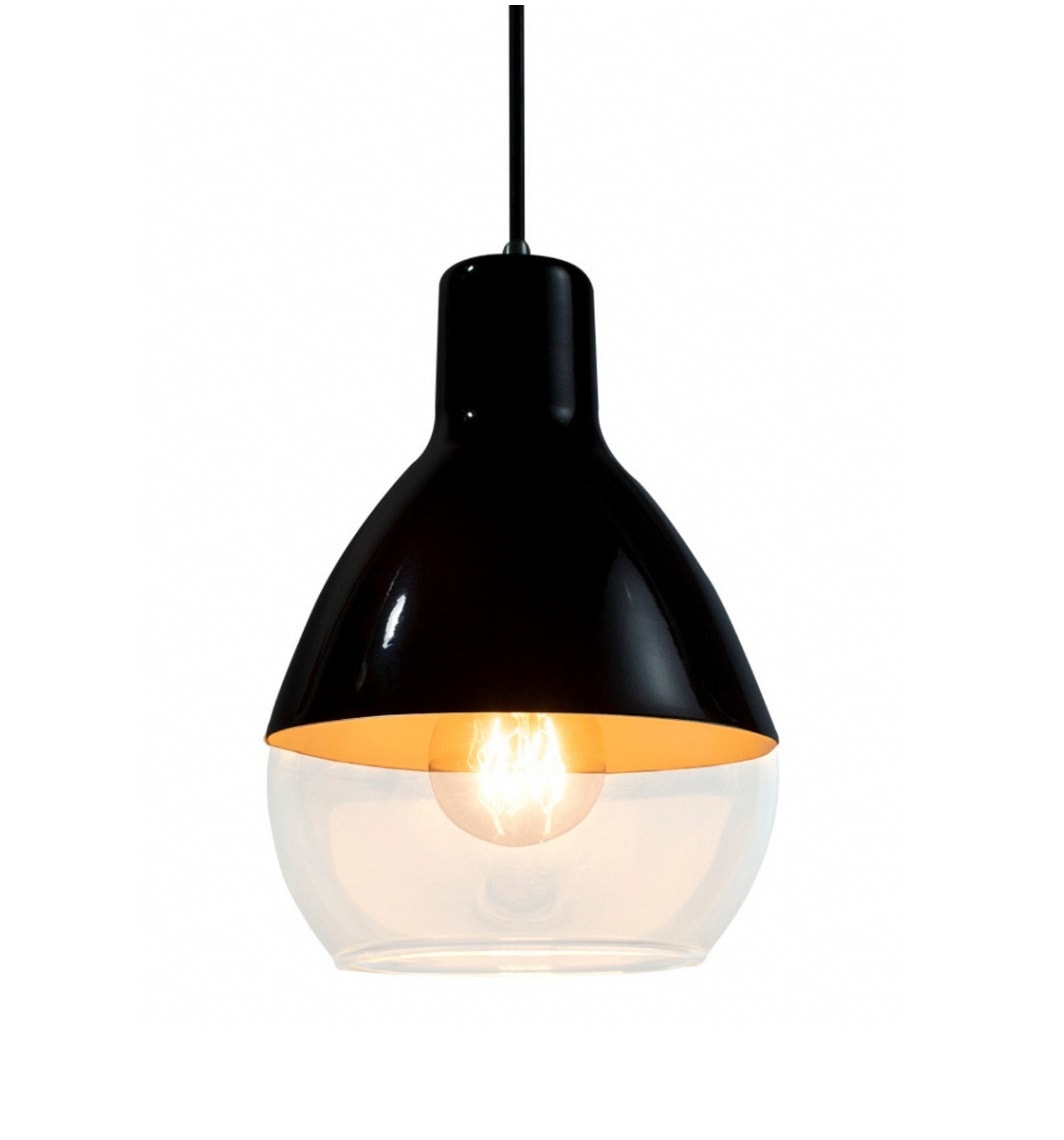 Luminária Pendente Taschibra Baloon E27 Preto - 0211013018