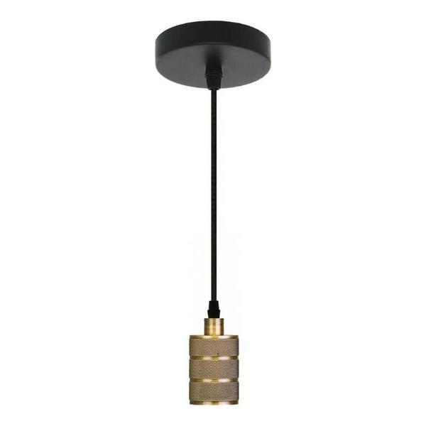Luminária Pendente Taschibra Dot Metal Rock Ouro - 15050795