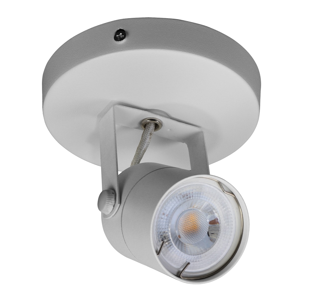 Luminária Spot Evoled 1L com Base Branca - LE-3552