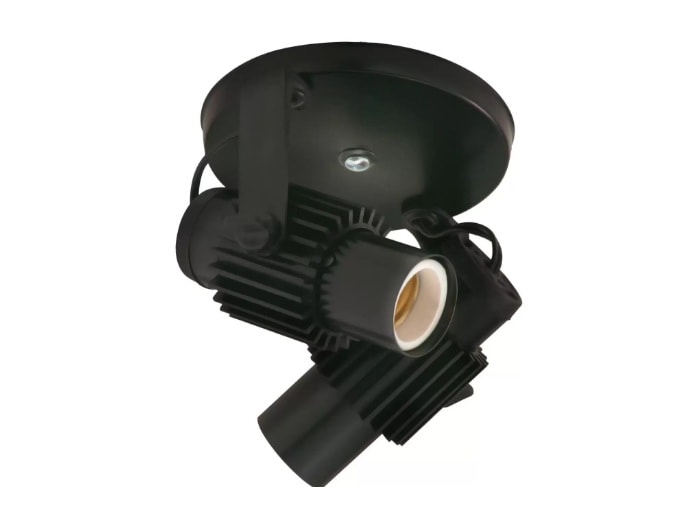 Luminária Spot Fortral B-2 Preto