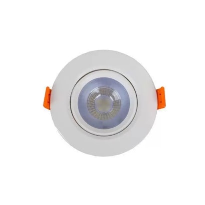 Luminária Spot LED Bronzearte Easy Redonda 7W 4000K Branca - YQ086074BCDEAV2