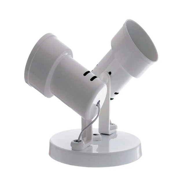 Luminária Spot RGA Boca Reta 2L Branca