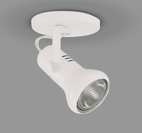Luminária Spot RGA Boca Virada 1L Branca - 048