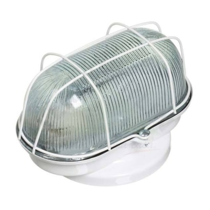 Luminária Tartaruga Fortral Branco - 03246